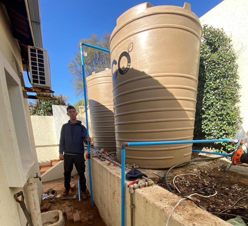 Water Tank Installation